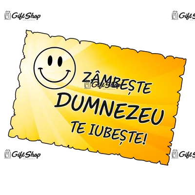 Mgs042-magnet frigider -zambeste dumnezeute iubeste ..